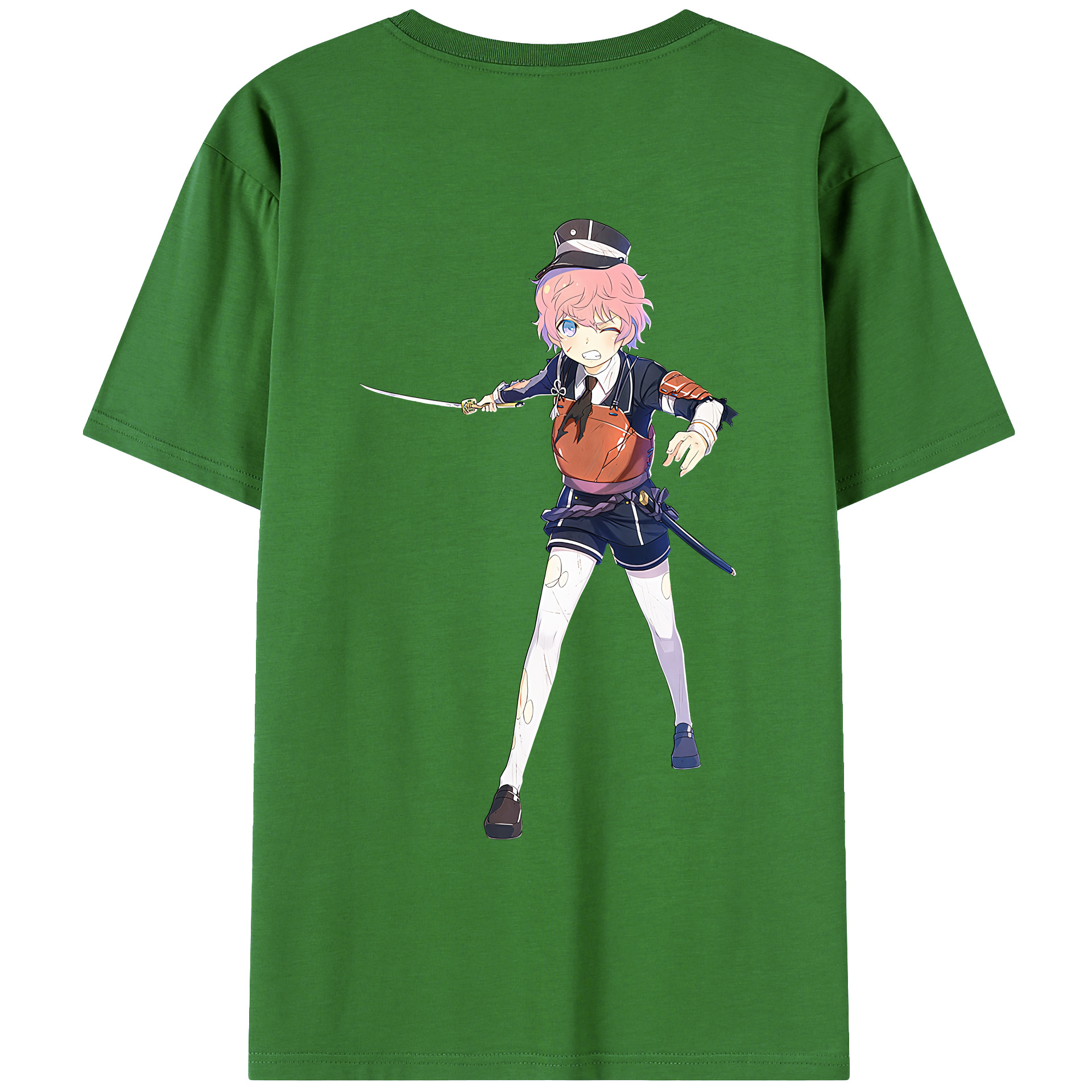 （画像用） 刀剣乱舞 Touken Ranbu レディース半袖Tシャツ(バックプリント)